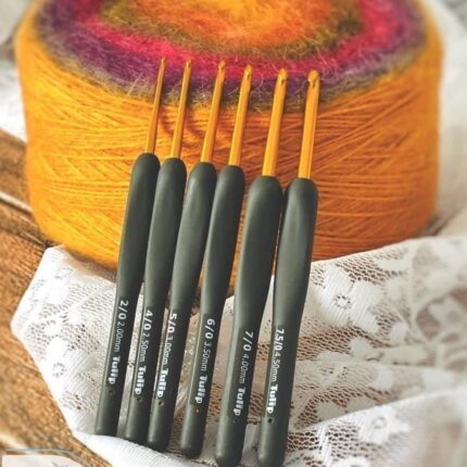 Tulip mind Grey Crochet Hook - إبرة كروشيه توليب مايند اليابانية