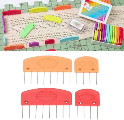 بلوكينج للتثبيت ملون Knit Blocking Combs