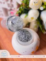 علبة أحجار ريزن فضي فتافيت