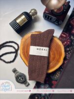 جورب شتوي بني - Image 2