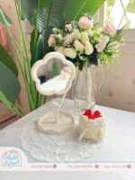 مراية وردة جوري أبيض - Image 2