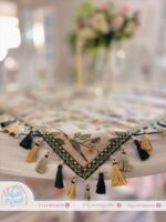 مفرش أنيق عصافير وزهور - Image 2