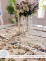 مفرش أنيق عصافير وزهور - Image 5