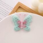 جسم فراشة معدن وردي - Image 2