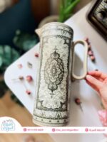 ترمس مشروبات زخارف خضراء