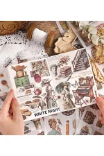 stickers book vintage lady - Image 4