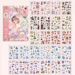 stickers book cute lady - Image 4