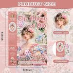 stickers book cute lady - Image 2