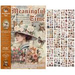 stickers book vintage lady - Image 3