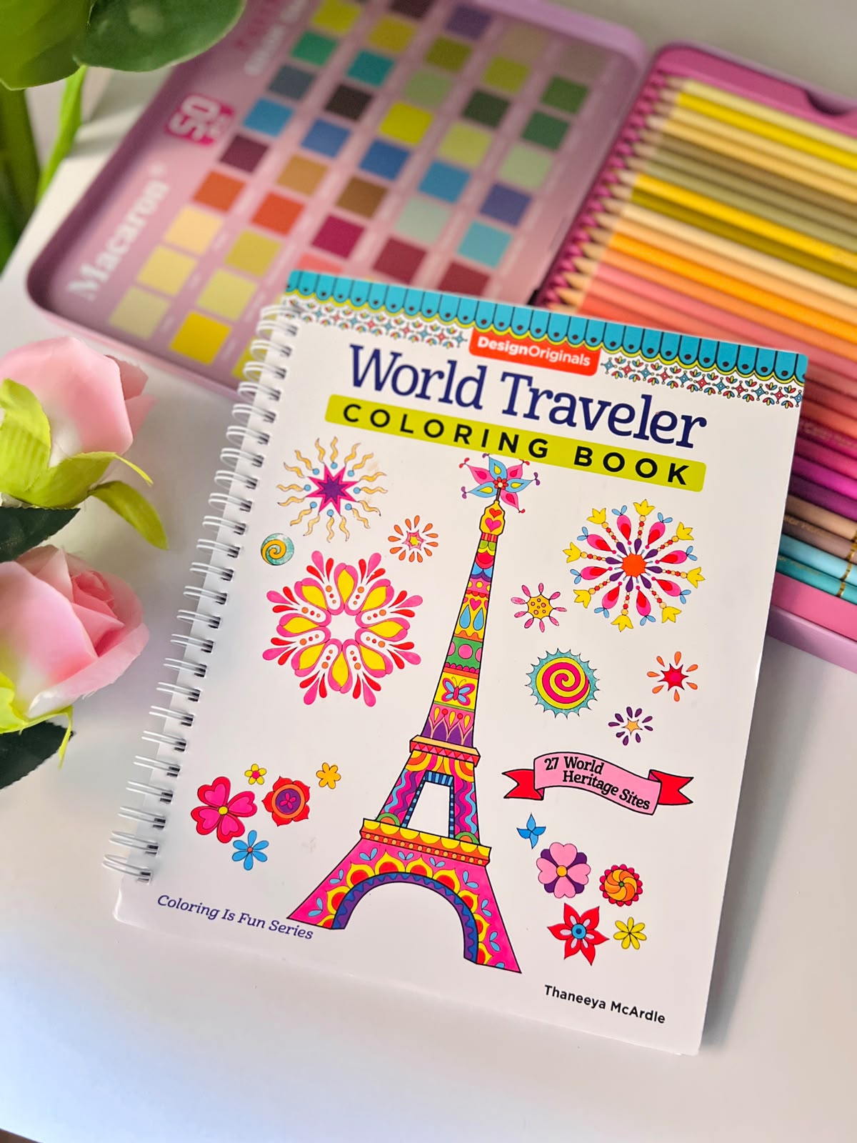 WhatsApp Image 2026-09-07 at 6.32.59 PM كتاب تلوين - WORLD TRAVELER COLORING BOOK - Image 1