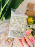 100Pcs Vintage Floral Scrapbook Paper & Junk Journal Stickers - Image 7
