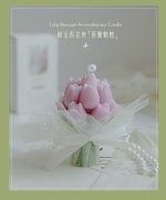 Tulip shaped scented candles - باقة توليب شموع - Image 5